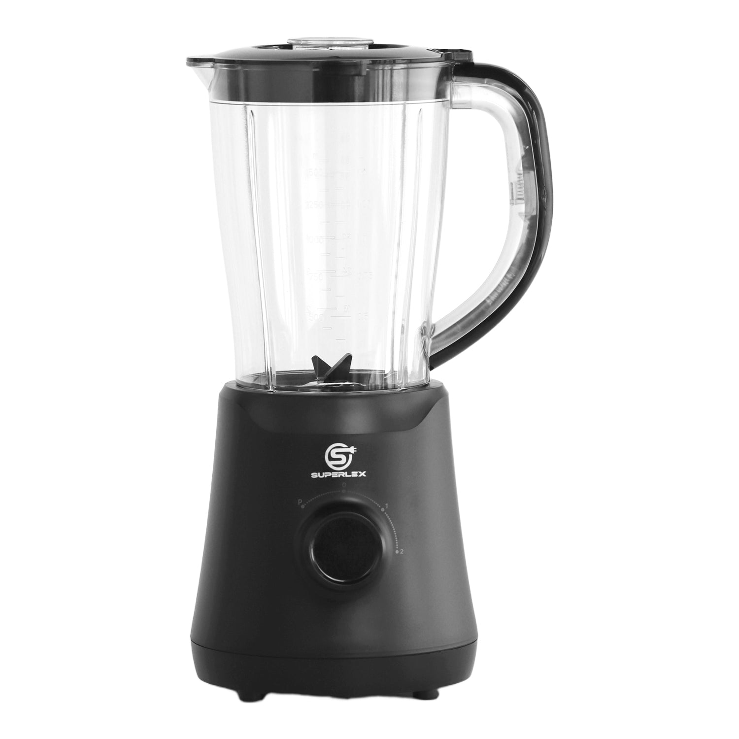 500W Jug Blender with 1.5L Capacity & Stainless Steel Blades