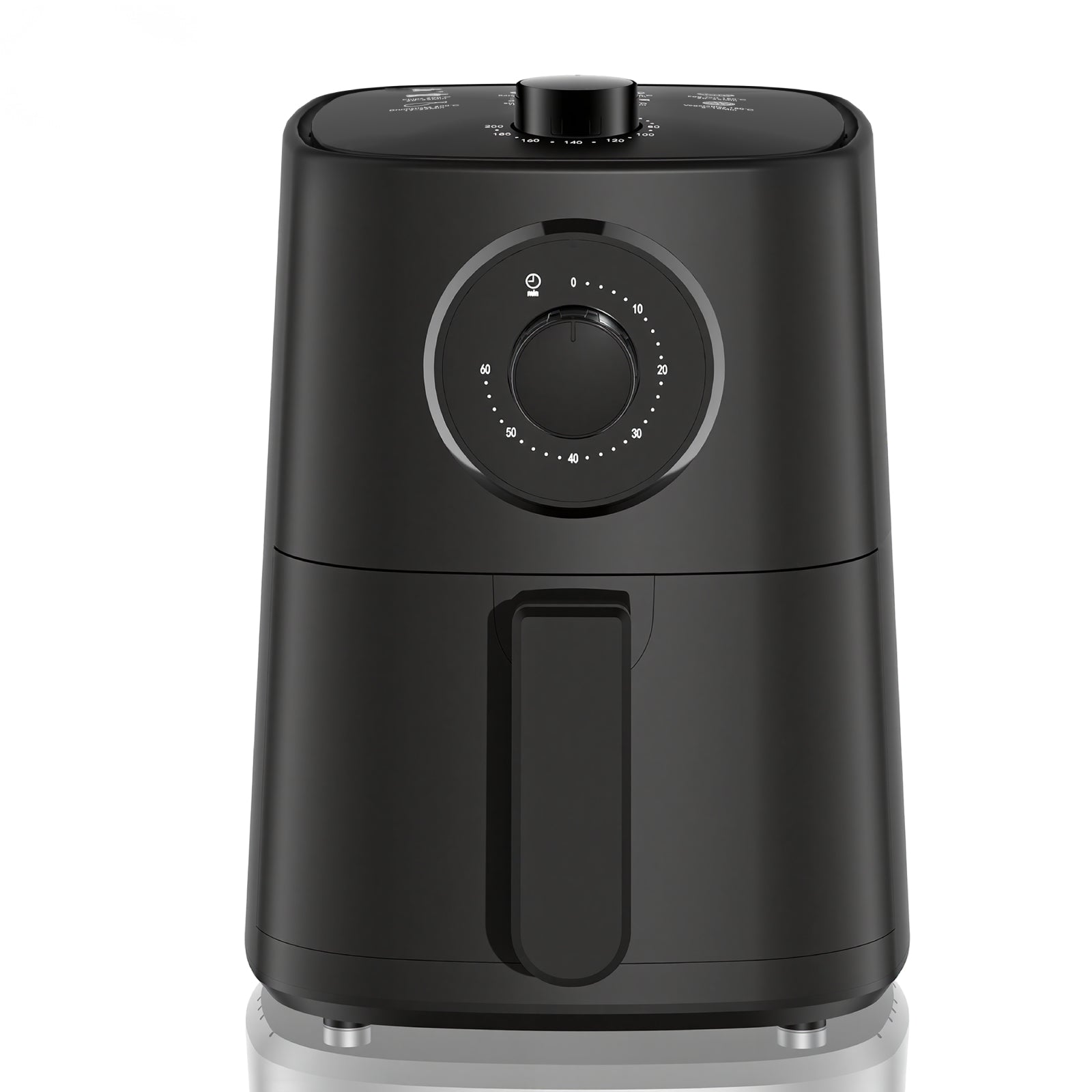 2.5L Manual Air Fryer with Adjustable Temperature Control