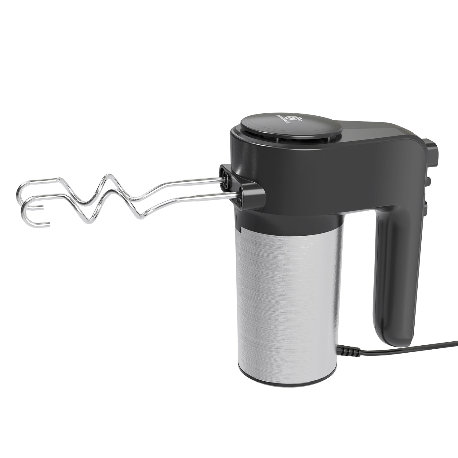 300W Hand Mixer with 5 Speeds, Turbo Mode & Stainless Steel Beaters