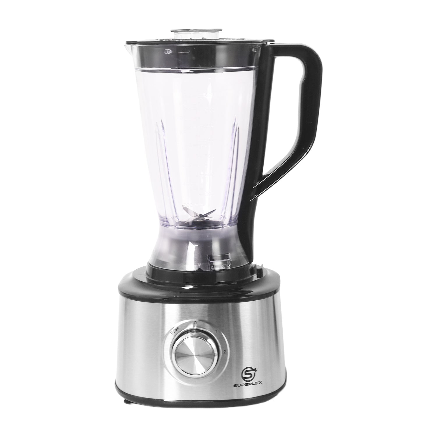 Compact Stainless Steel Food Processor with 1.75L Jar & Multi-Function Blades