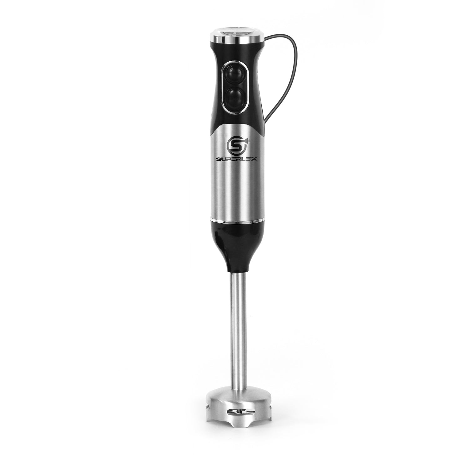 600W Stick Blender with Stainless Steel Blade & Adjustable Speeds