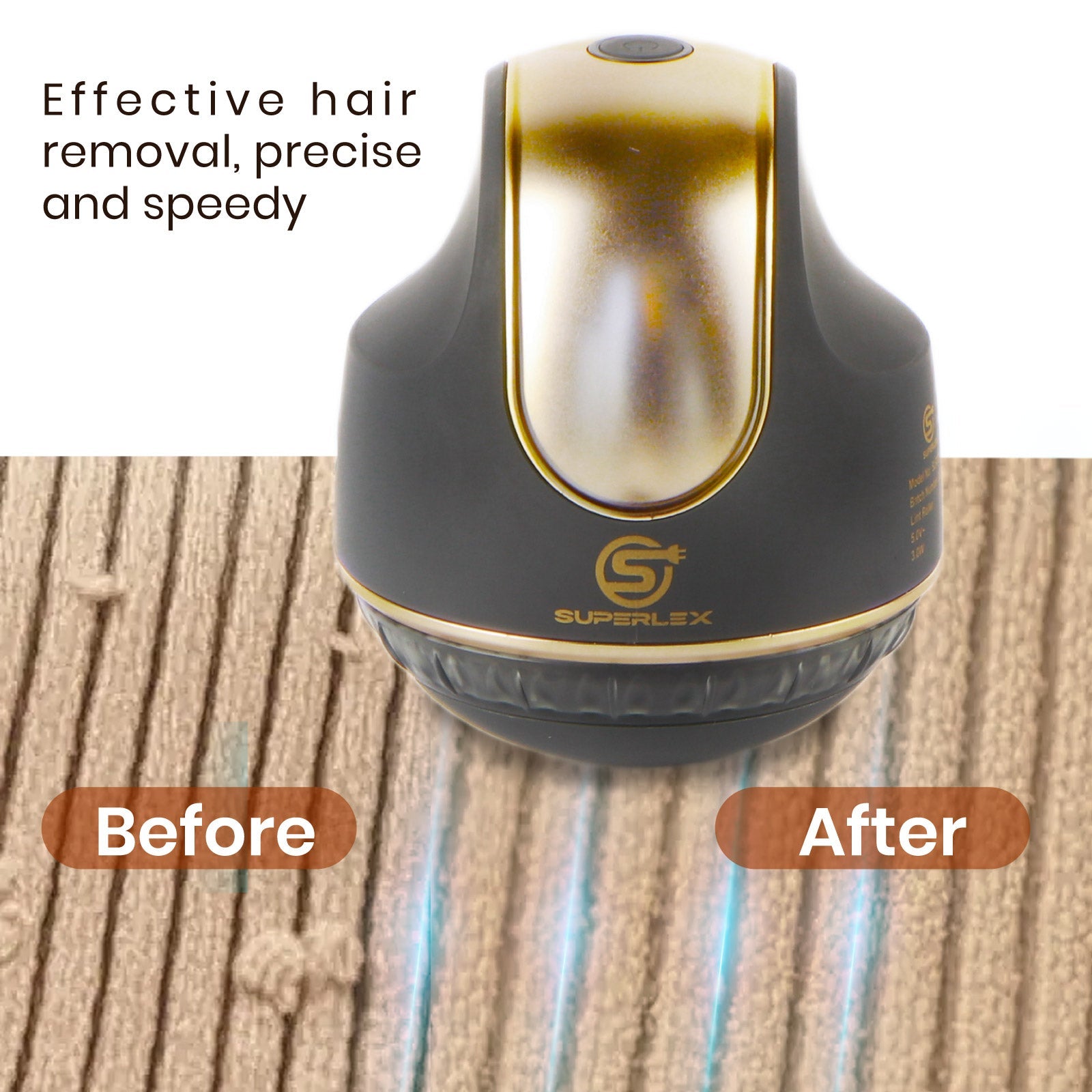 Electric Lint Roller – 3-Needle Blade, DC Motor, USB Type-C Rechargeable