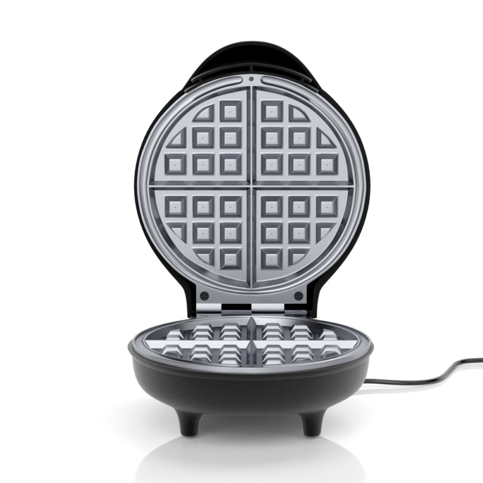 750W Belgium Waffle Maker – 4-Waffle Capacity with Auto Temperature Control