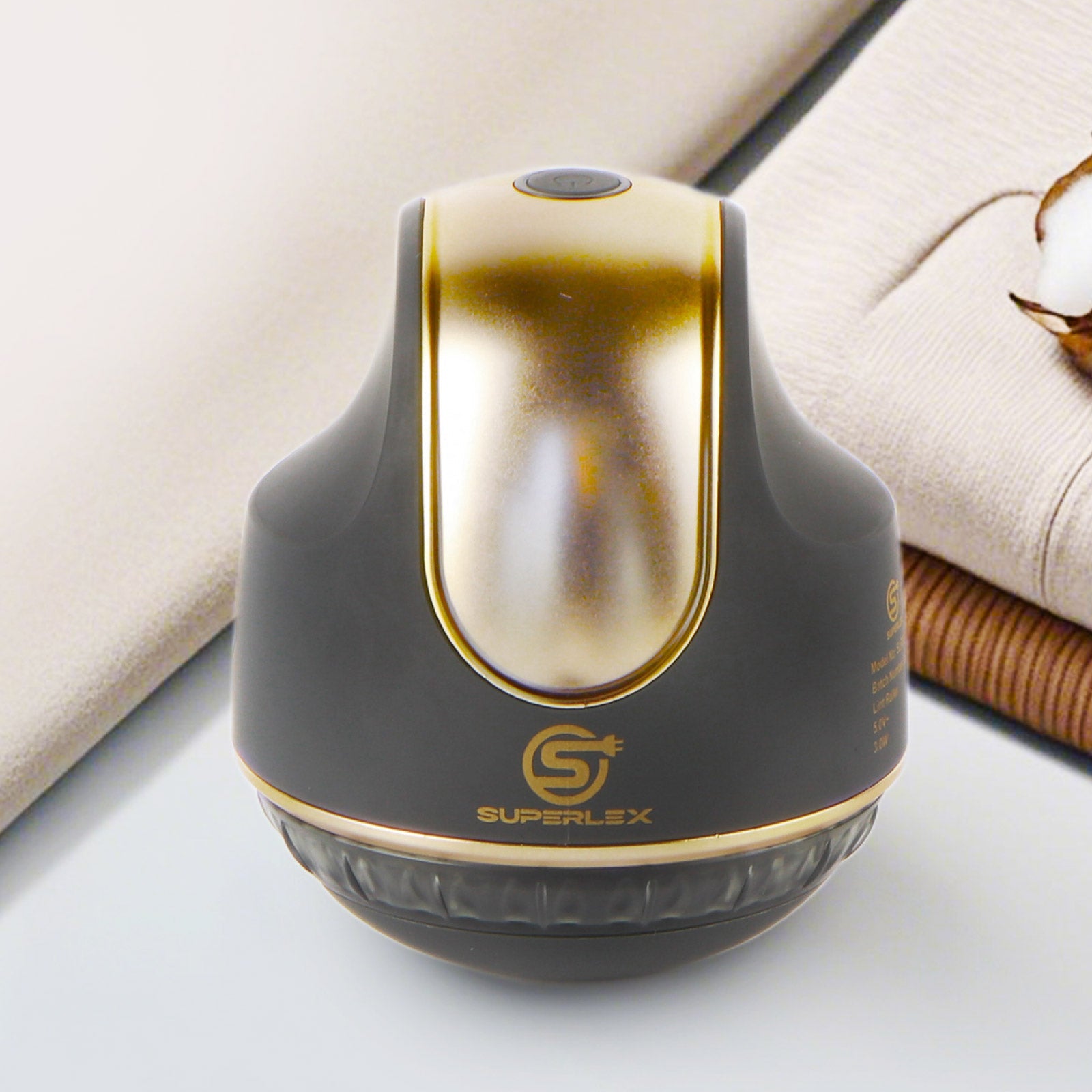 Electric Lint Roller – 3-Needle Blade, DC Motor, USB Type-C Rechargeable