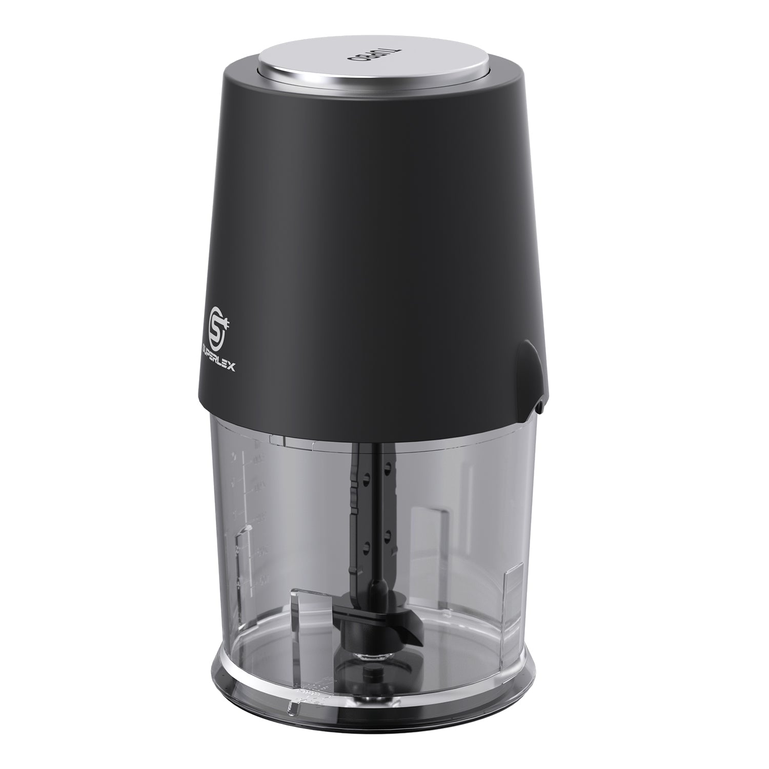 260W Mini Chopper with 500ml Jar & Dual Speed Turbo Function