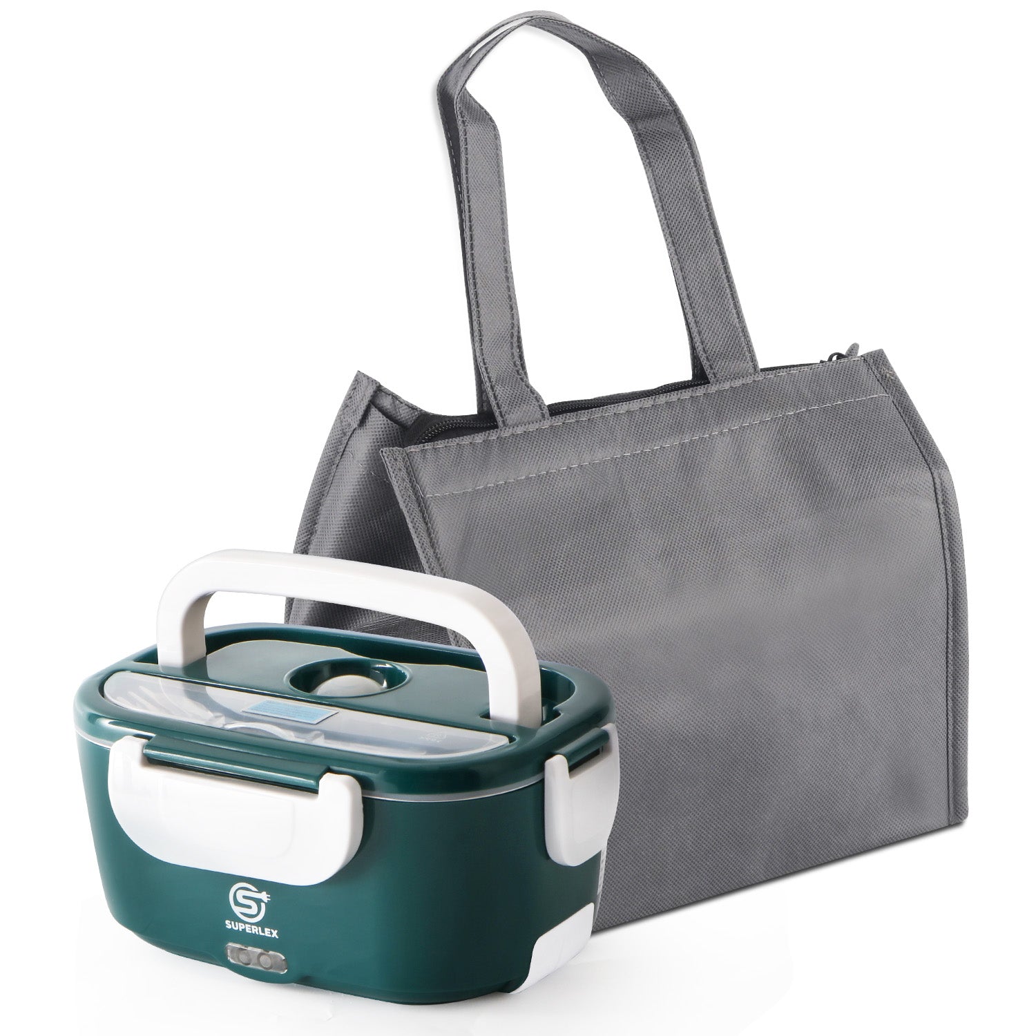 3-in-1 Electric Lunch Box with Fast Heating and Portable Design