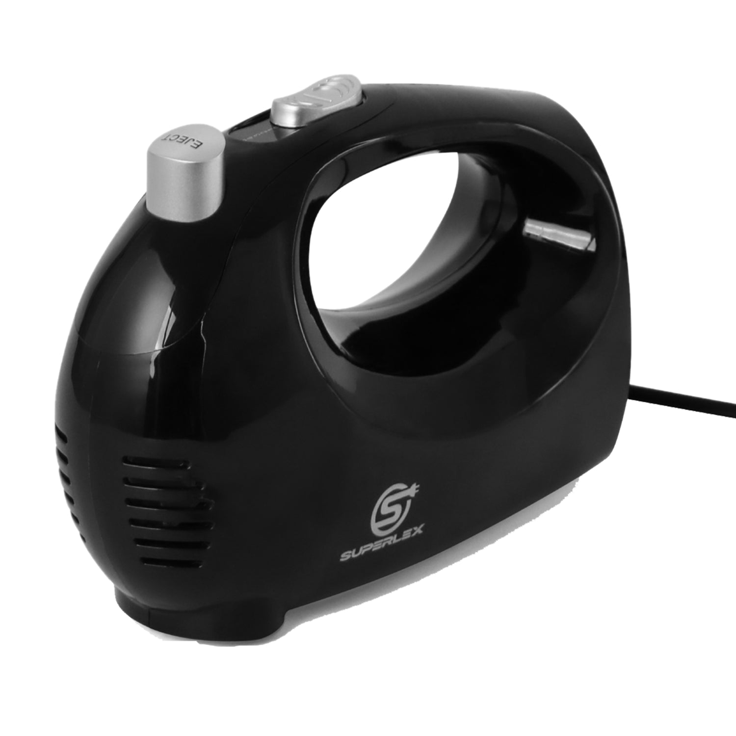 250W Hand Mixer with 5 Speeds, Whisk & Dough Hook Attachments