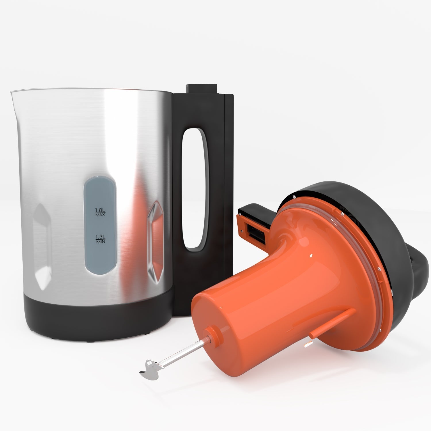 1.3-1.8L Stainless Steel Soup Maker with Smooth & Chunky Functions