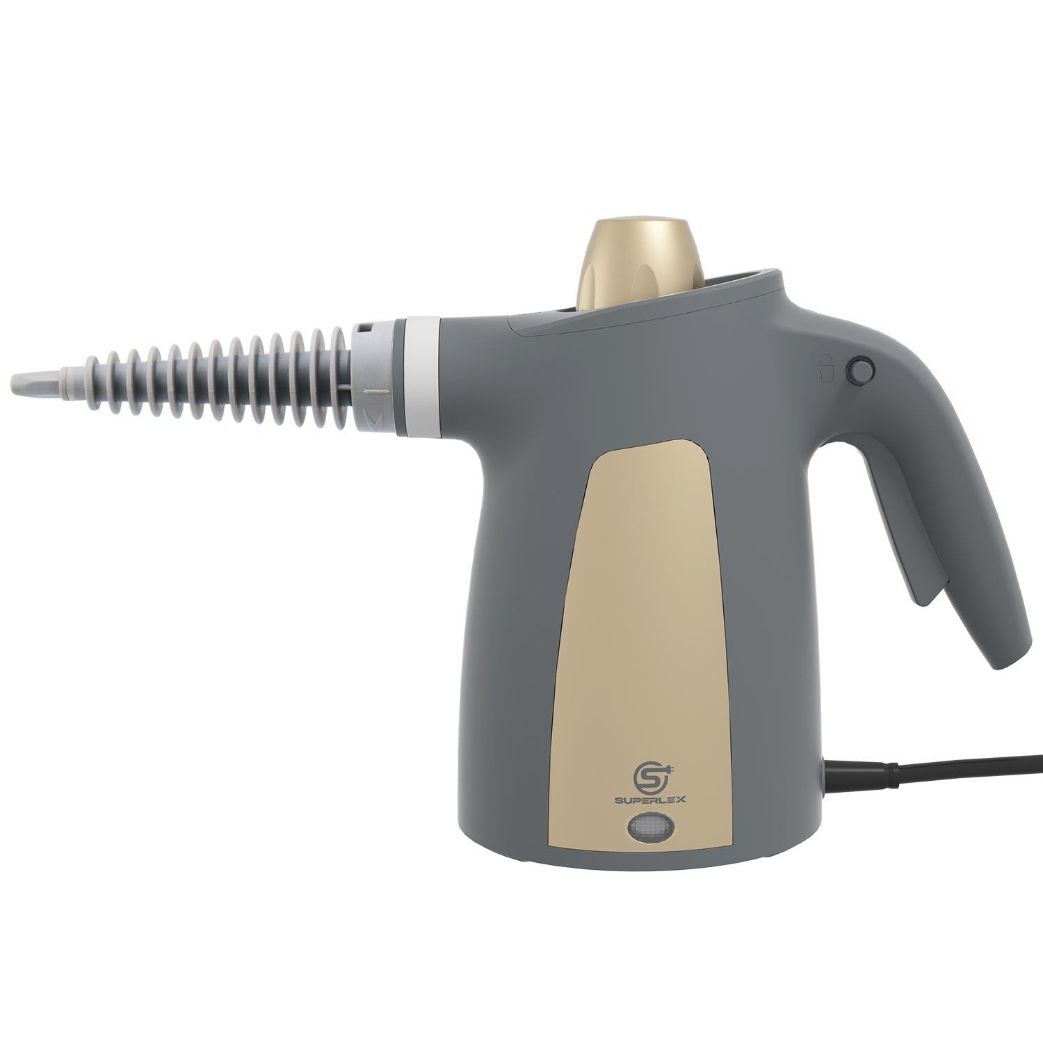 Handheld Steam Cleaner 1050W – 350ML Tank, 180° Rotating Nozzle, High-