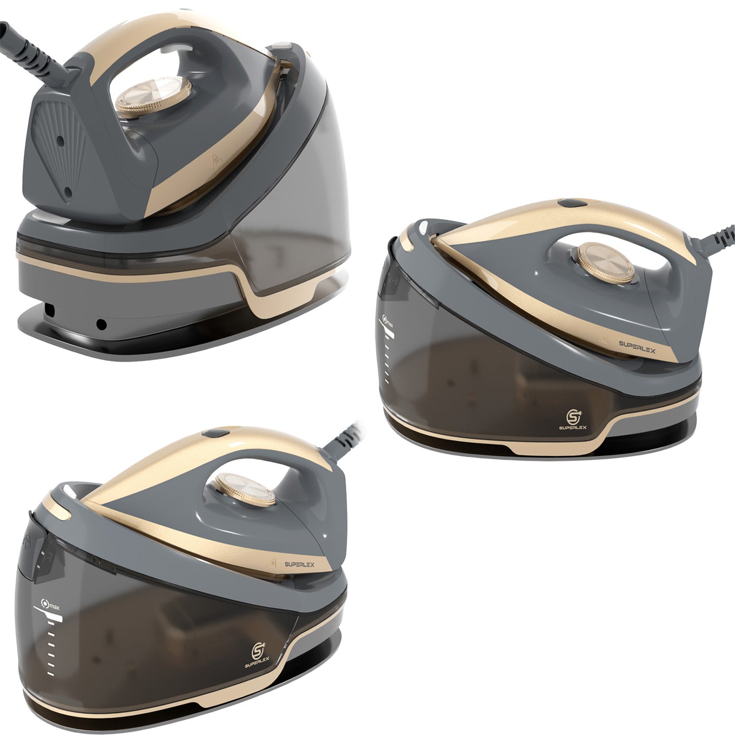 2600W Steam Station – Powerful Multi-Function Iron with 1.3L Tank