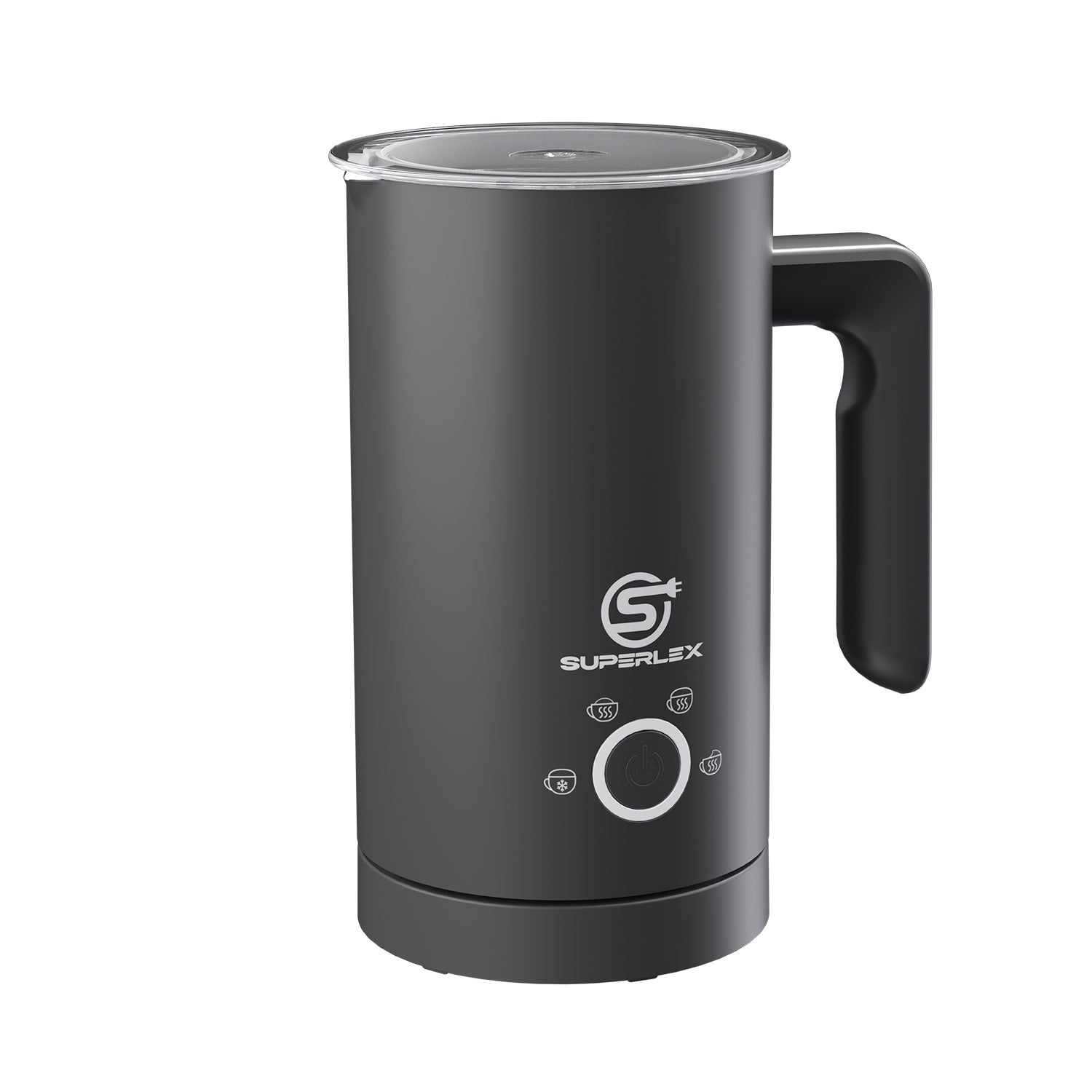500W Milk Frother with One-Touch Operation & Temperature Control