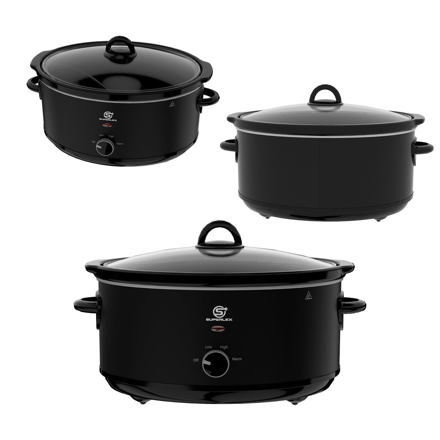 6.5L Oval Slow Cooker with Ceramic Pot – Energy Efficient & Multi-Function