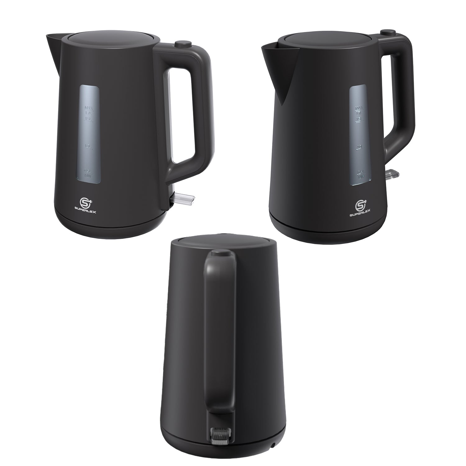 2200W 1.7L Electric Kettle with Adjustable Temperature & Auto Shut-Off