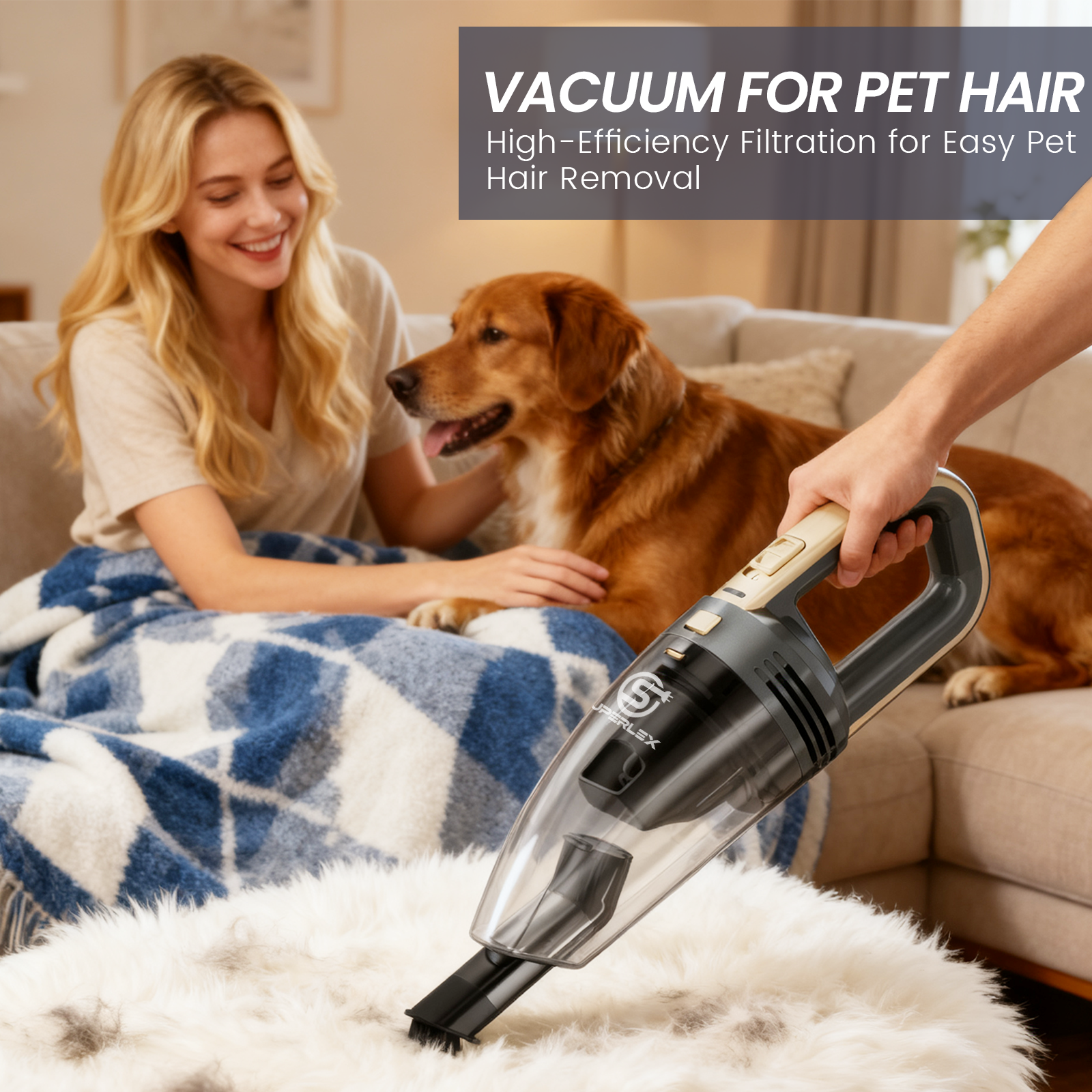 Wet & Dry Vacuum Cleaner – Portable Multi-Surface Cleaner for Car & Home