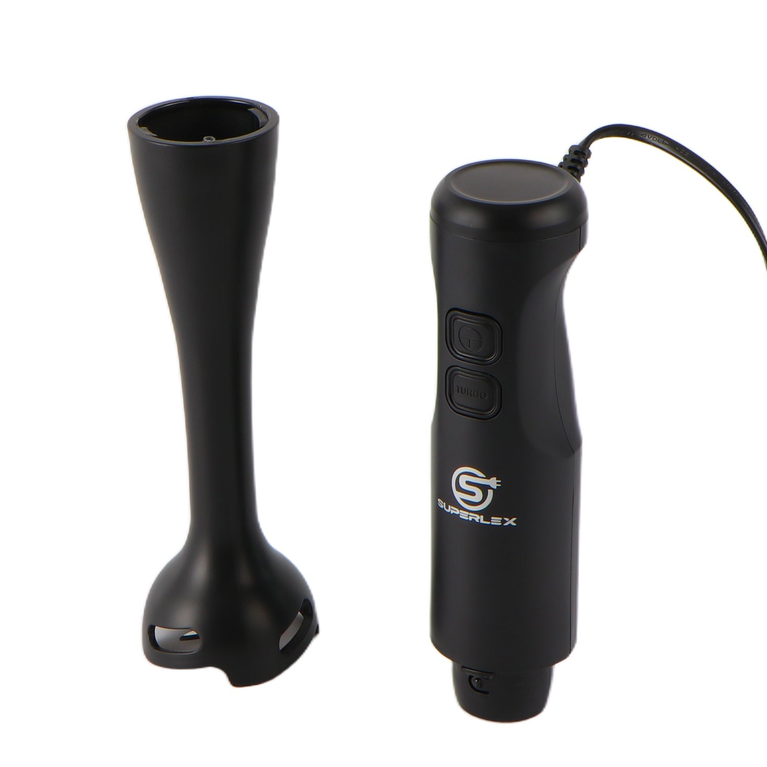 350W Stick Blender 3-in-1 with Stainless Steel Blades & Dual Speed
