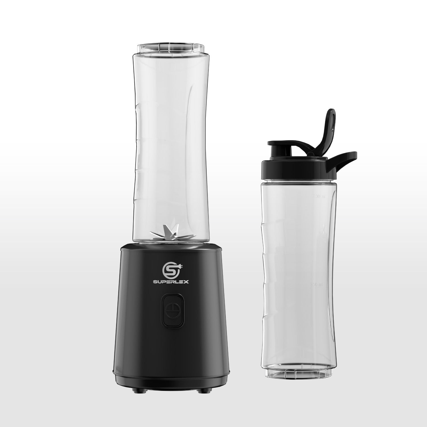 400W Personal Blender with 600ml Bottle – Portable & Easy to Clean