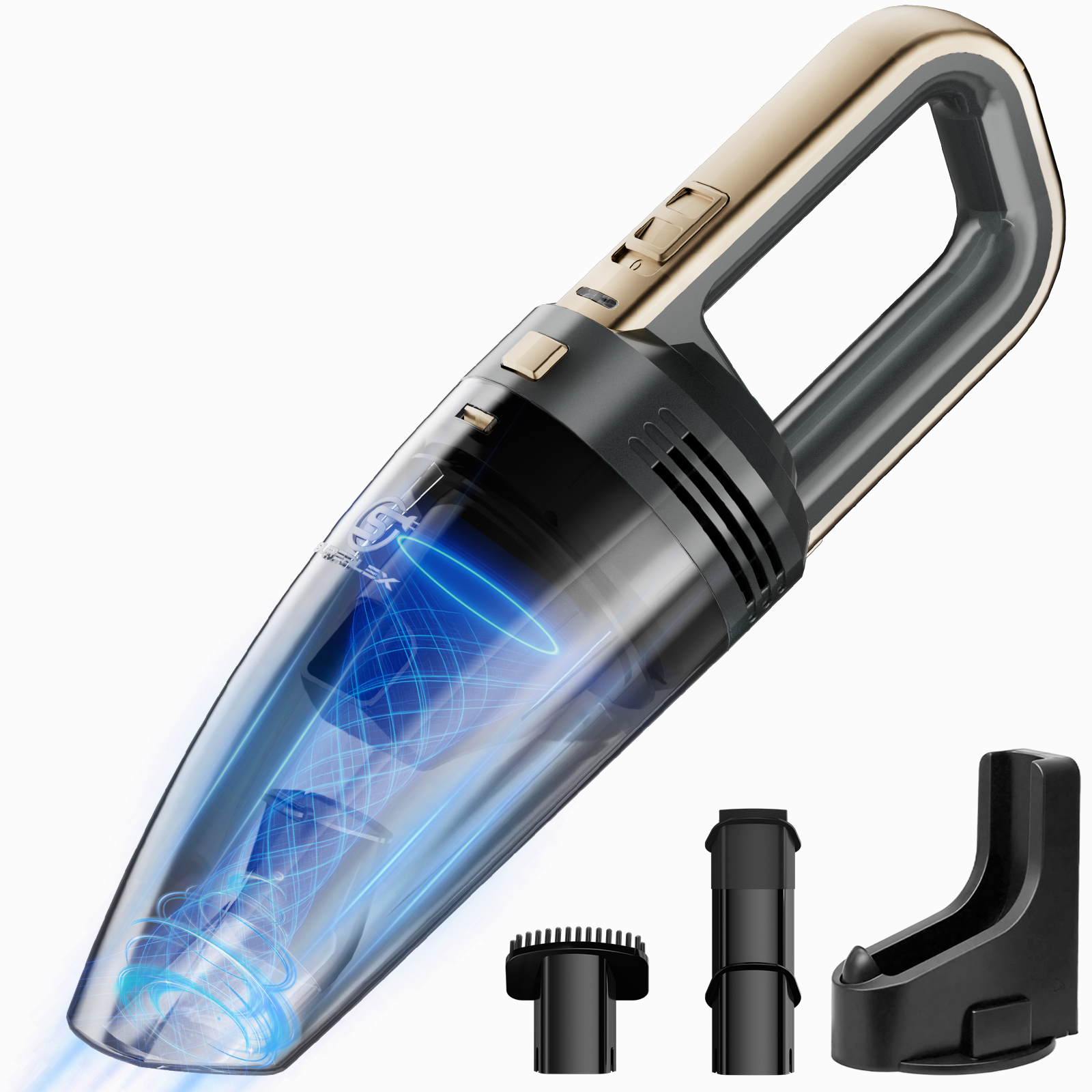 Wet & Dry Vacuum Cleaner – Portable Multi-Surface Cleaner for Car & Home