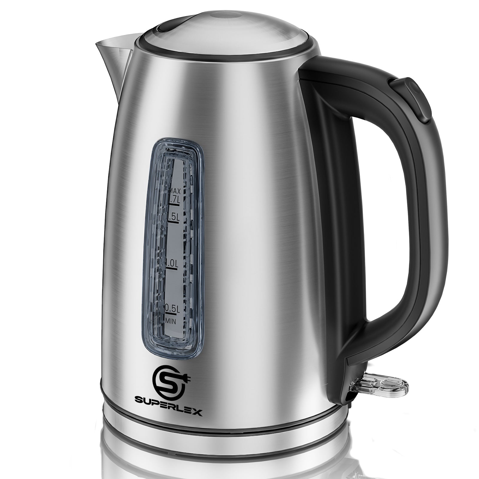 1.7L Electric Kettle with 1850-2200W Fast Boil & Strix Temperature Control