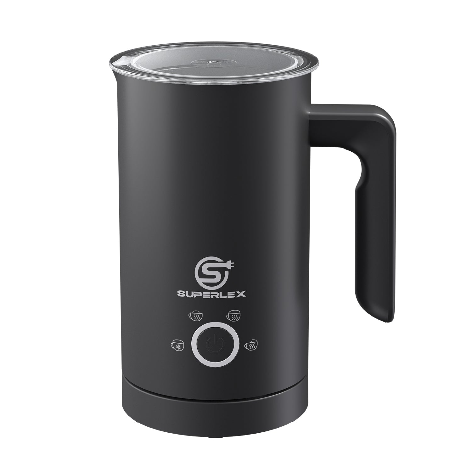 500W Milk Frother with One-Touch Operation & Temperature Control