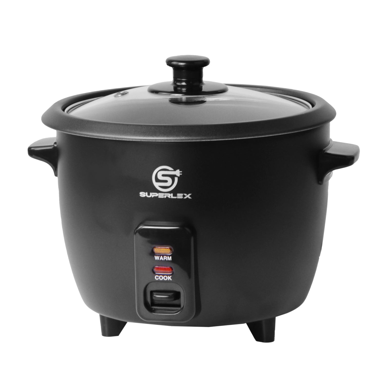 1L Multifunction Rice Cooker with Steamer, 450W Power & Keep Warm Function