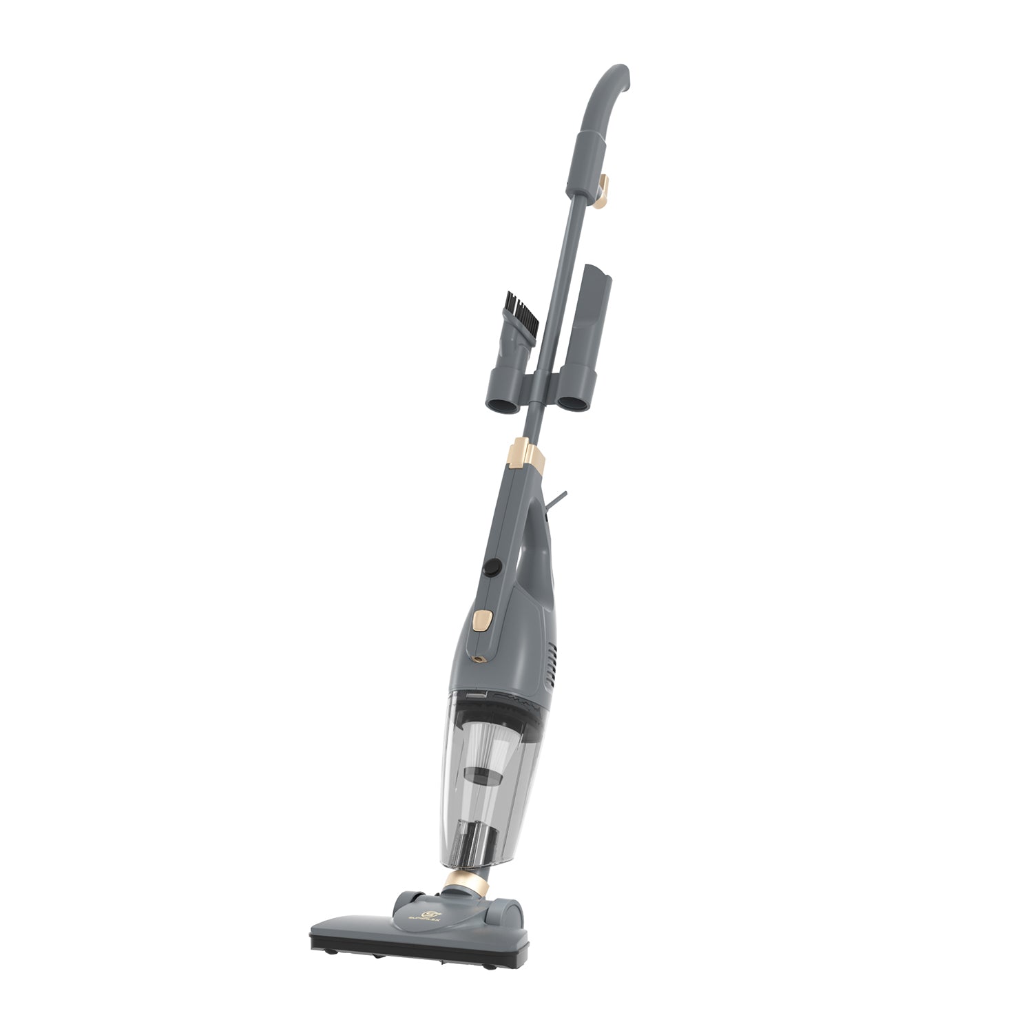 2-in-1 Stick Vacuum Cleaner – Powerful Suction with HEPA Filtration & Multi-Surface Tools