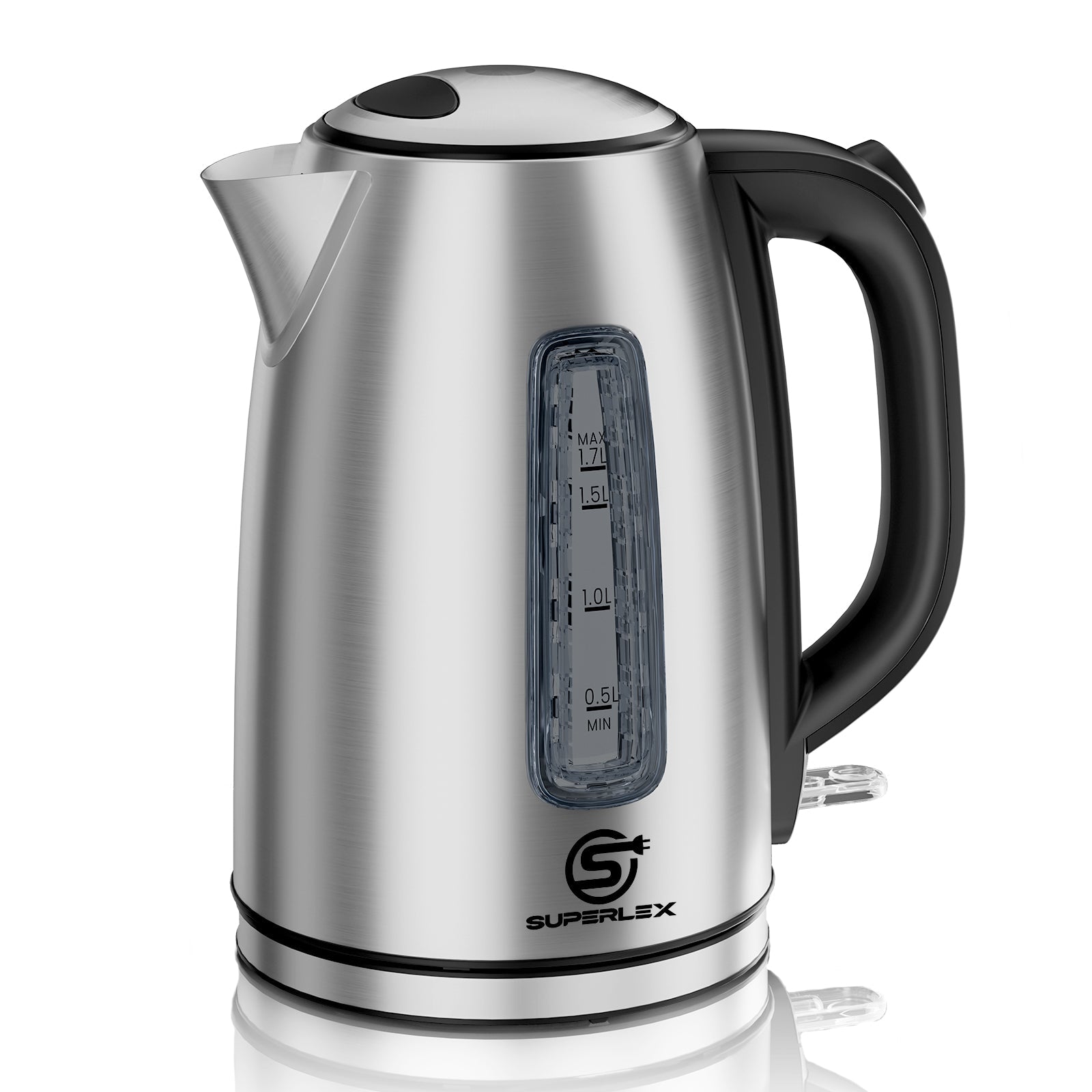 1.7L Electric Kettle with 1850-2200W Fast Boil & Strix Temperature Control