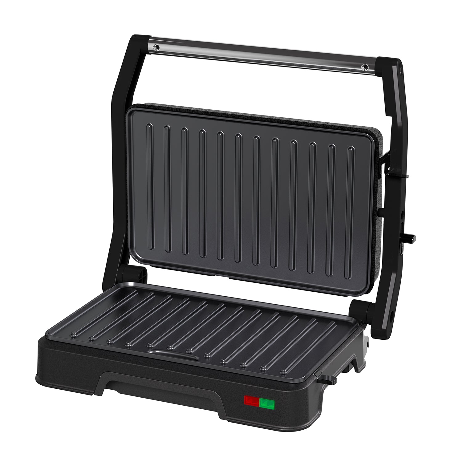 1000W Small Electric Grill – 2-in-1 Panini & Toastie Maker with Non-Stick Plates