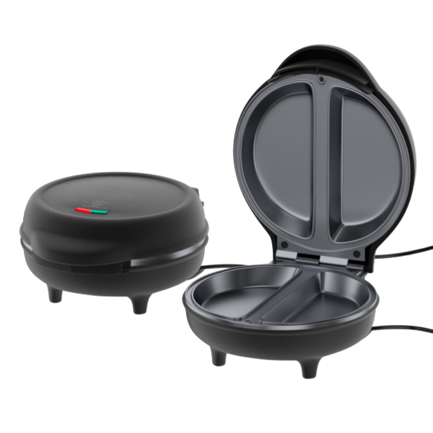 750W Omelette Maker with Non-Stick Surface & Auto Temperature Control