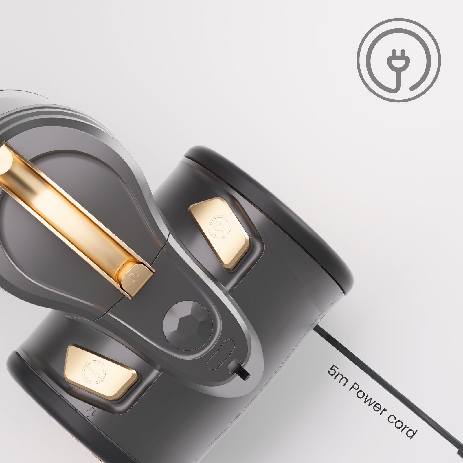 Cylinder Vacuum Cleaner 700W – 5M Cord, 1.5M Hose, Floor Brush & 2-in-1 Crevice Tool