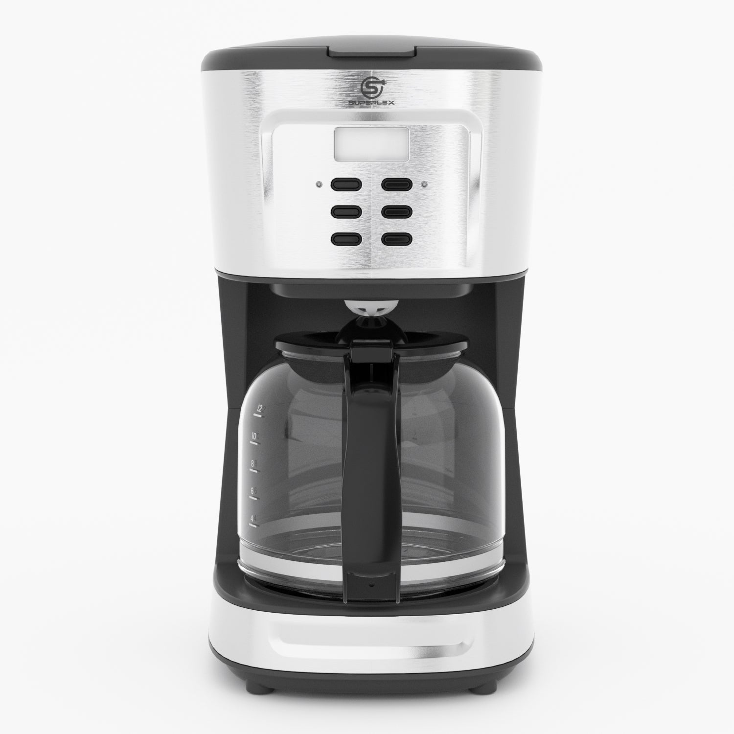 1.5L Drip Coffee Maker 900W with Programmable Timer & LCD Display