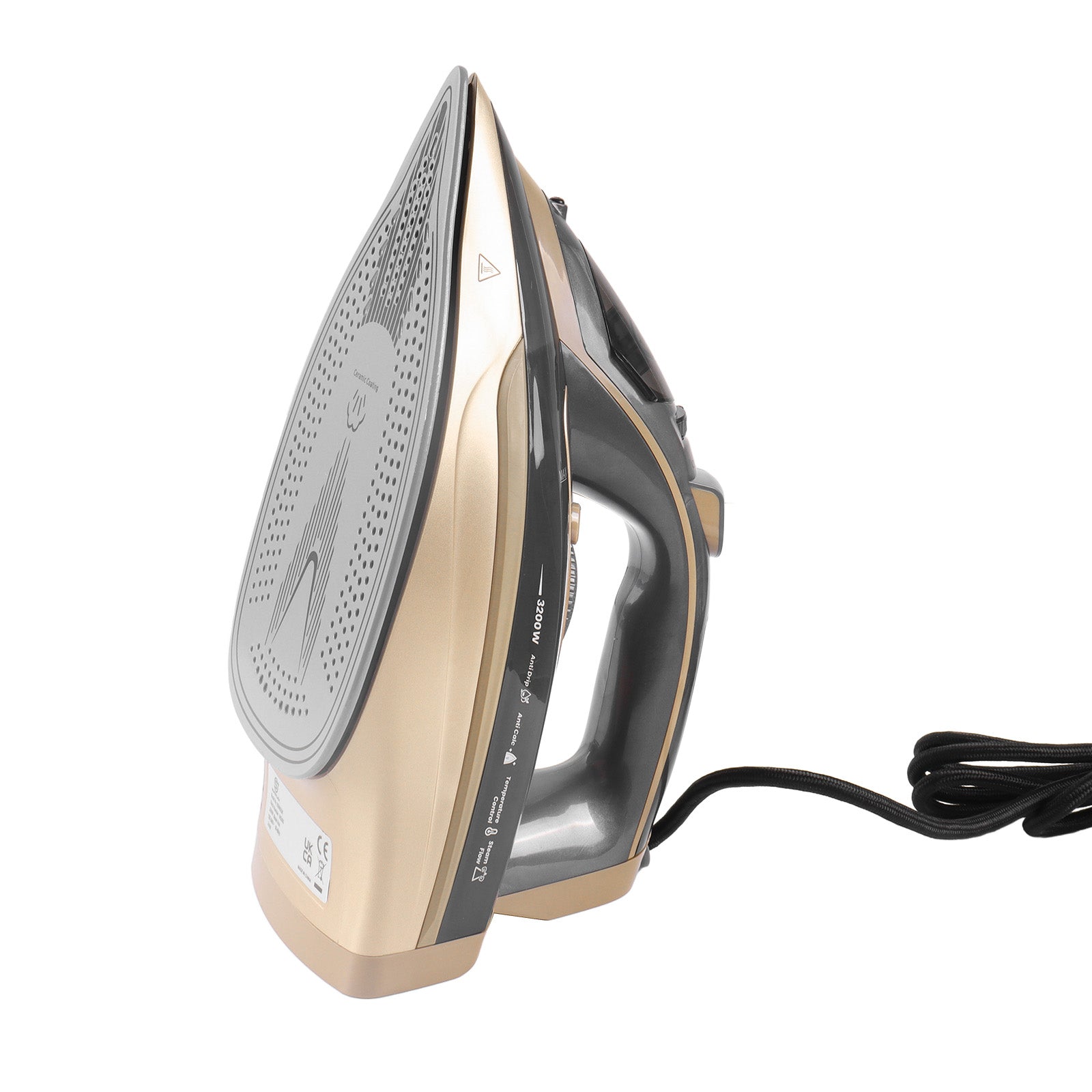 3200W Steam Iron – Powerful Anti-Scale & Vertical Steaming