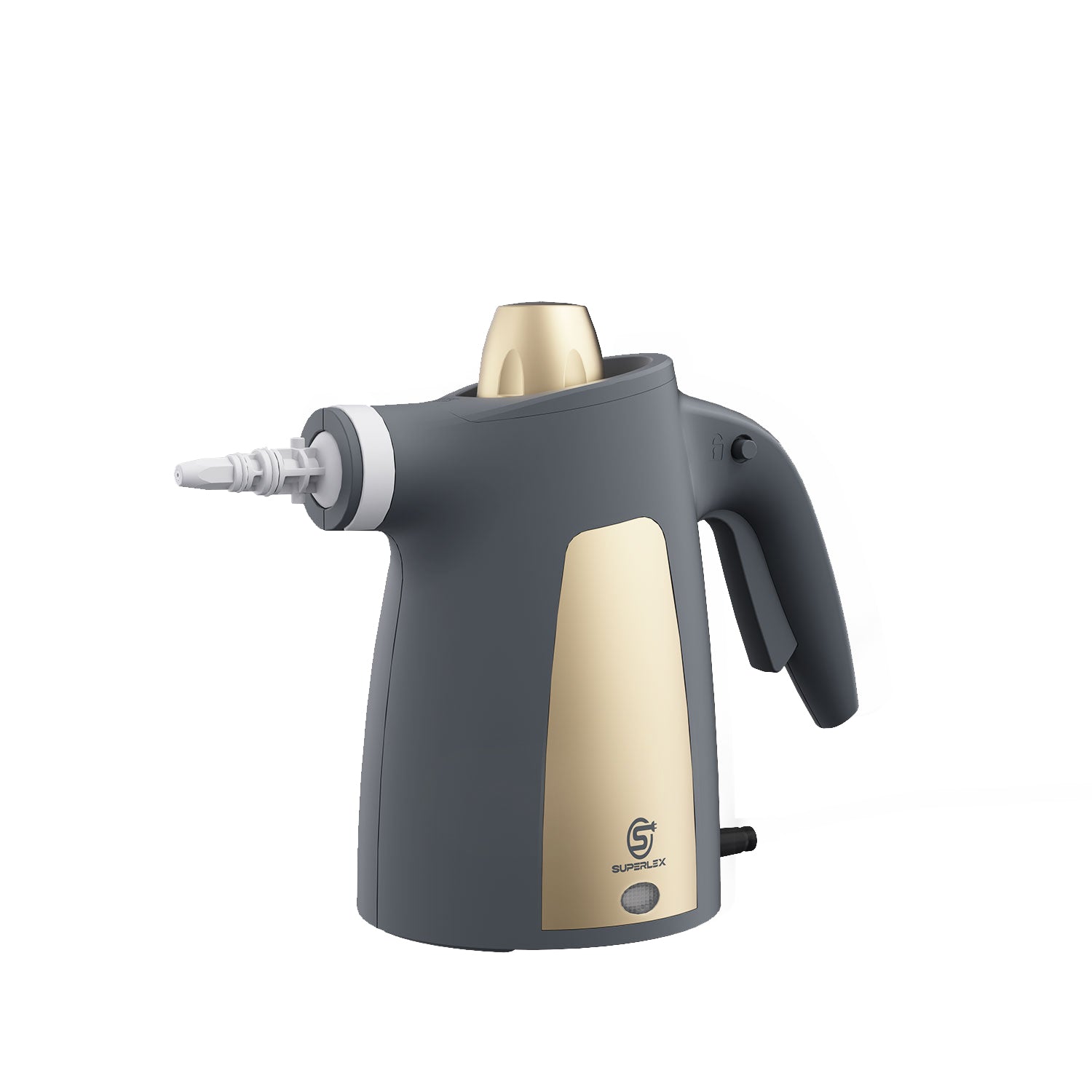 Handheld Steam Cleaner 1050W – 350ML Tank, 180° Rotating Nozzle, High-