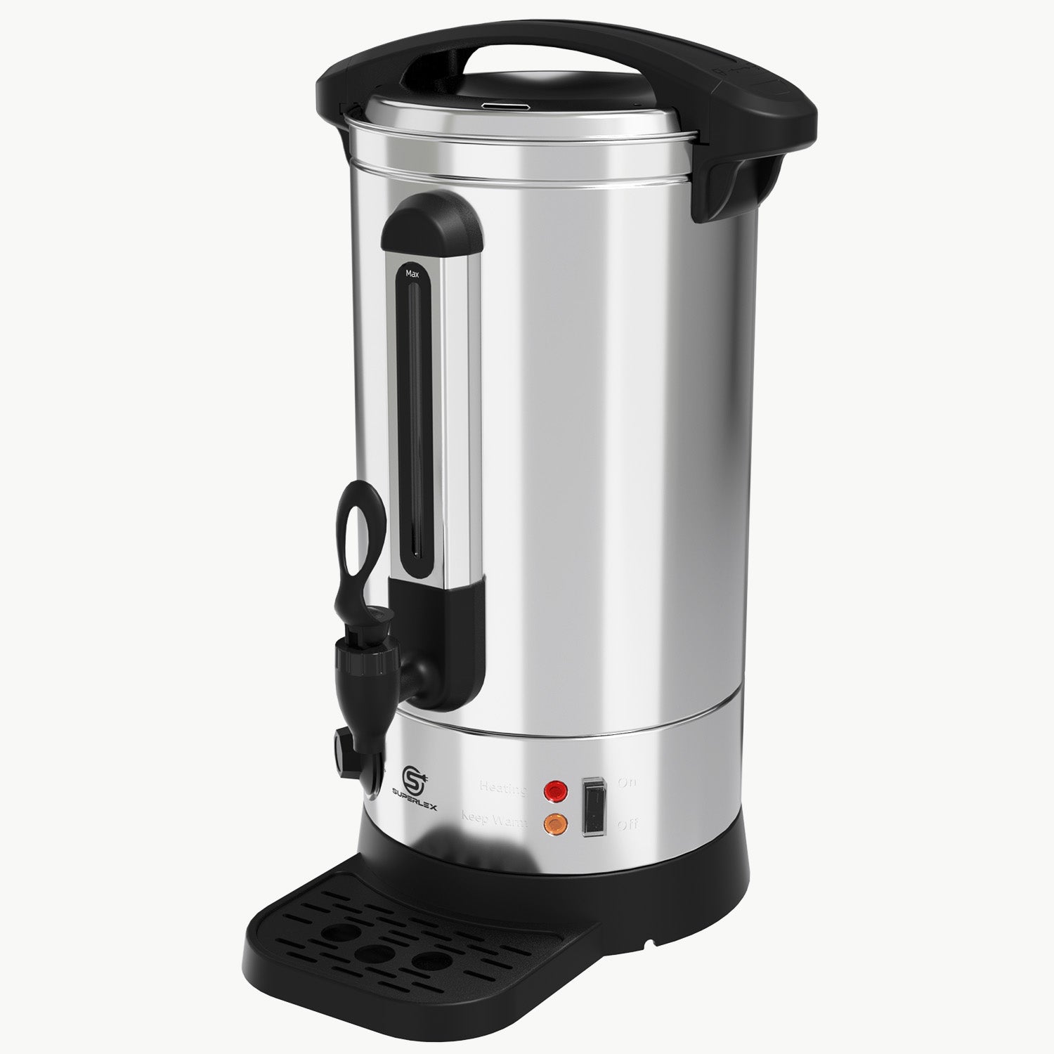 10L Energy-Saving Water Urn with Ergonomic Tap & Precise Water Gauge