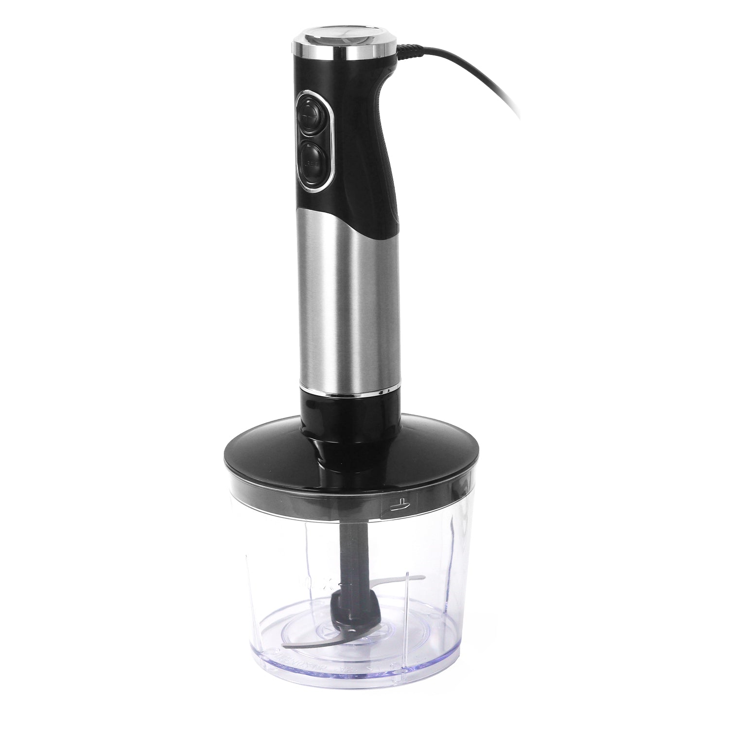 3-in-1 Hand Blender with 350W Motor & 304 Stainless Steel Blades