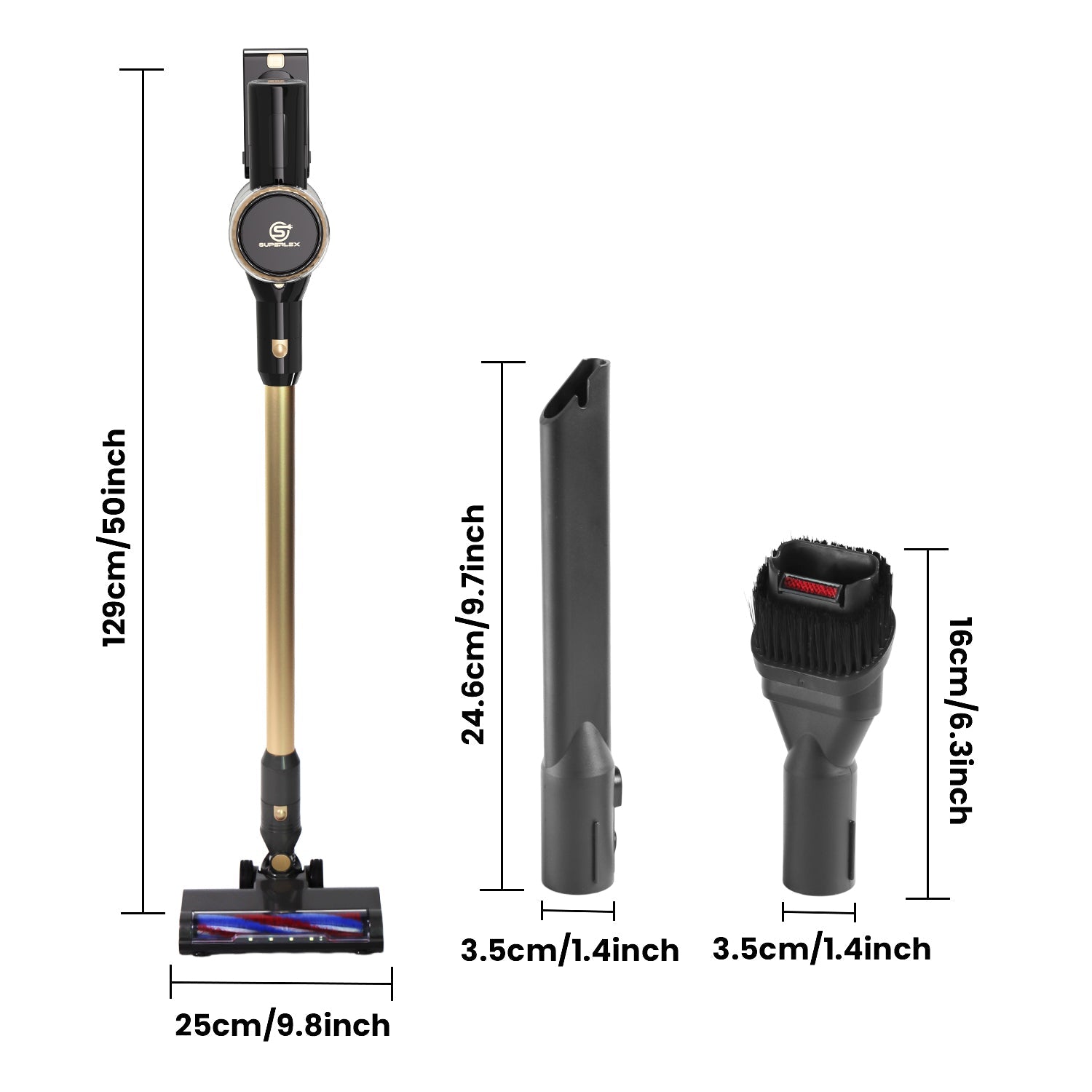 2-in-1 Cordless Vacuum Cleaner – 150W Powerful Suction with 700ml Dust Tank & Adjustable Runtime