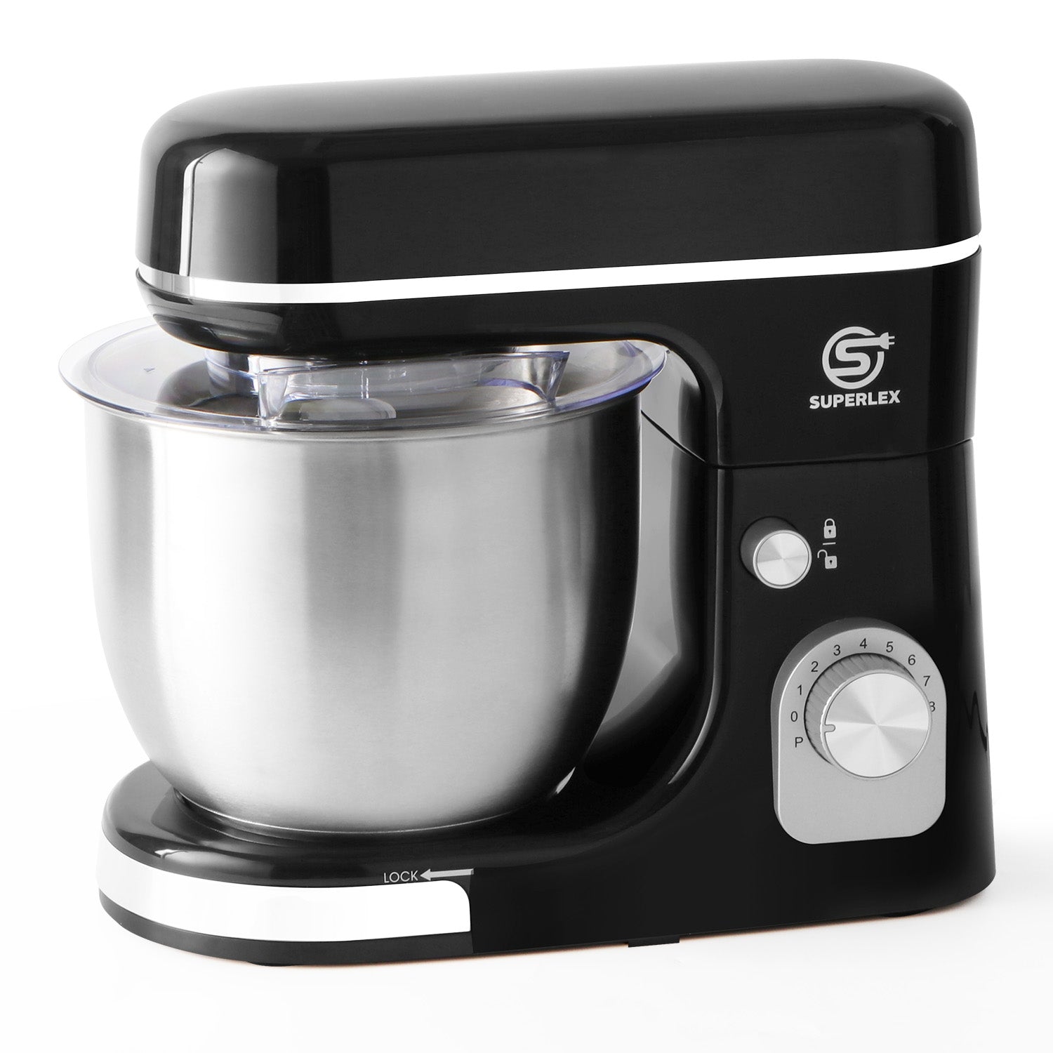 5L Stand Mixer with 1300W Motor & Multi-Function Attachments