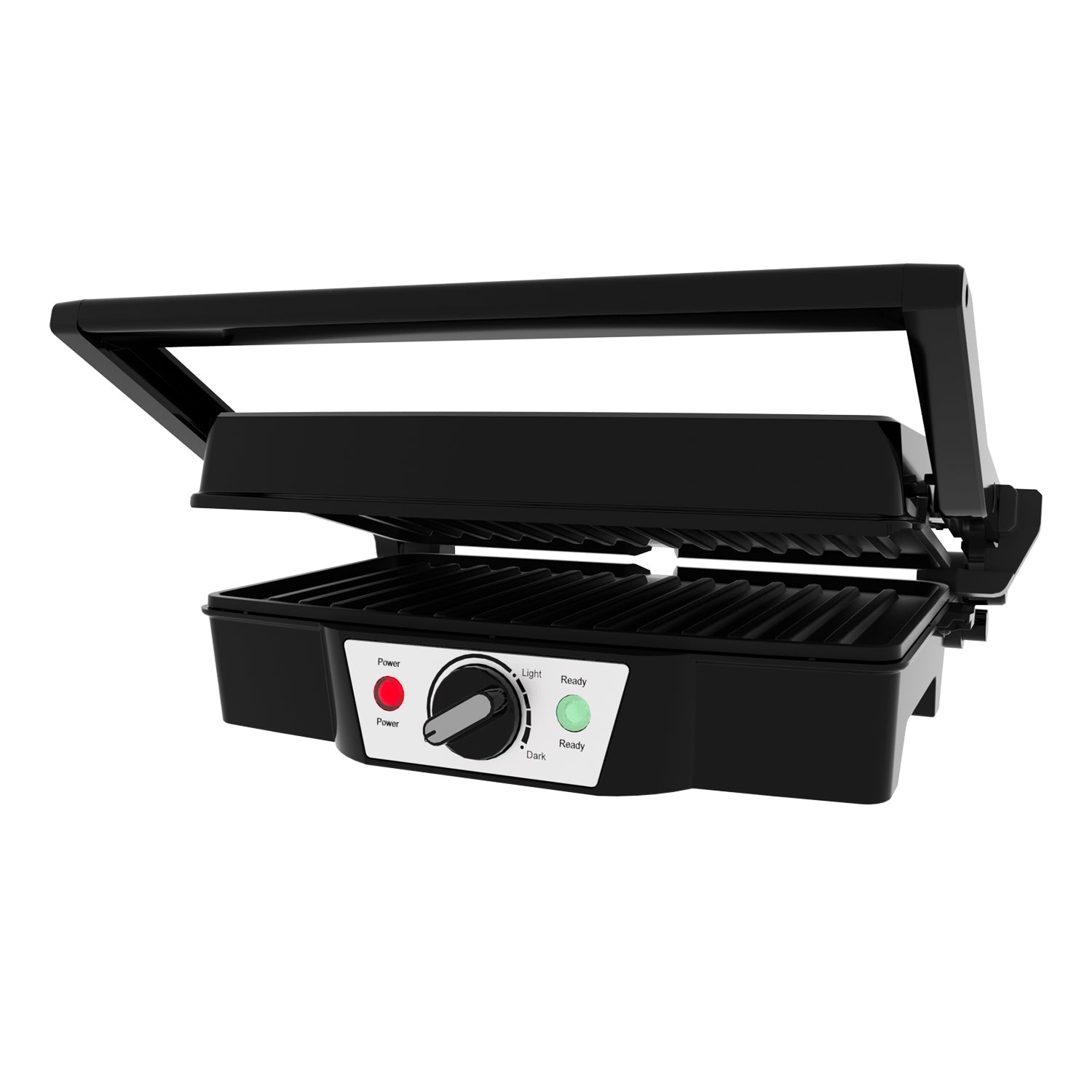 Stainless Steel Electric Medium Grill 1500-1800W with Even Heating Plate