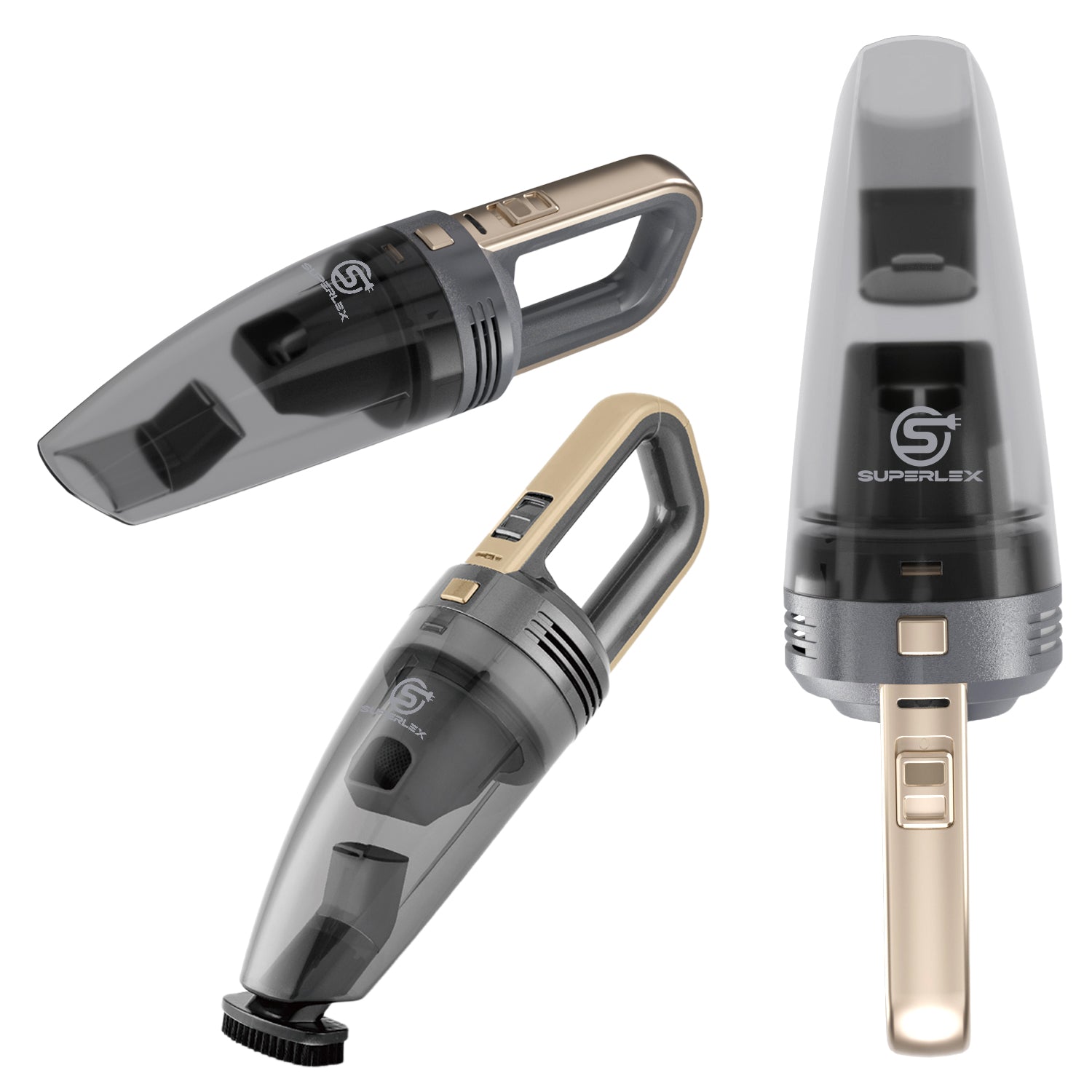 Wet & Dry Vacuum Cleaner – Portable Multi-Surface Cleaner for Car & Home