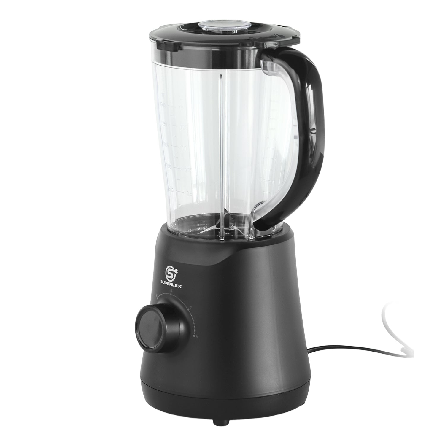 500W Jug Blender with 1.5L Capacity & Stainless Steel Blades