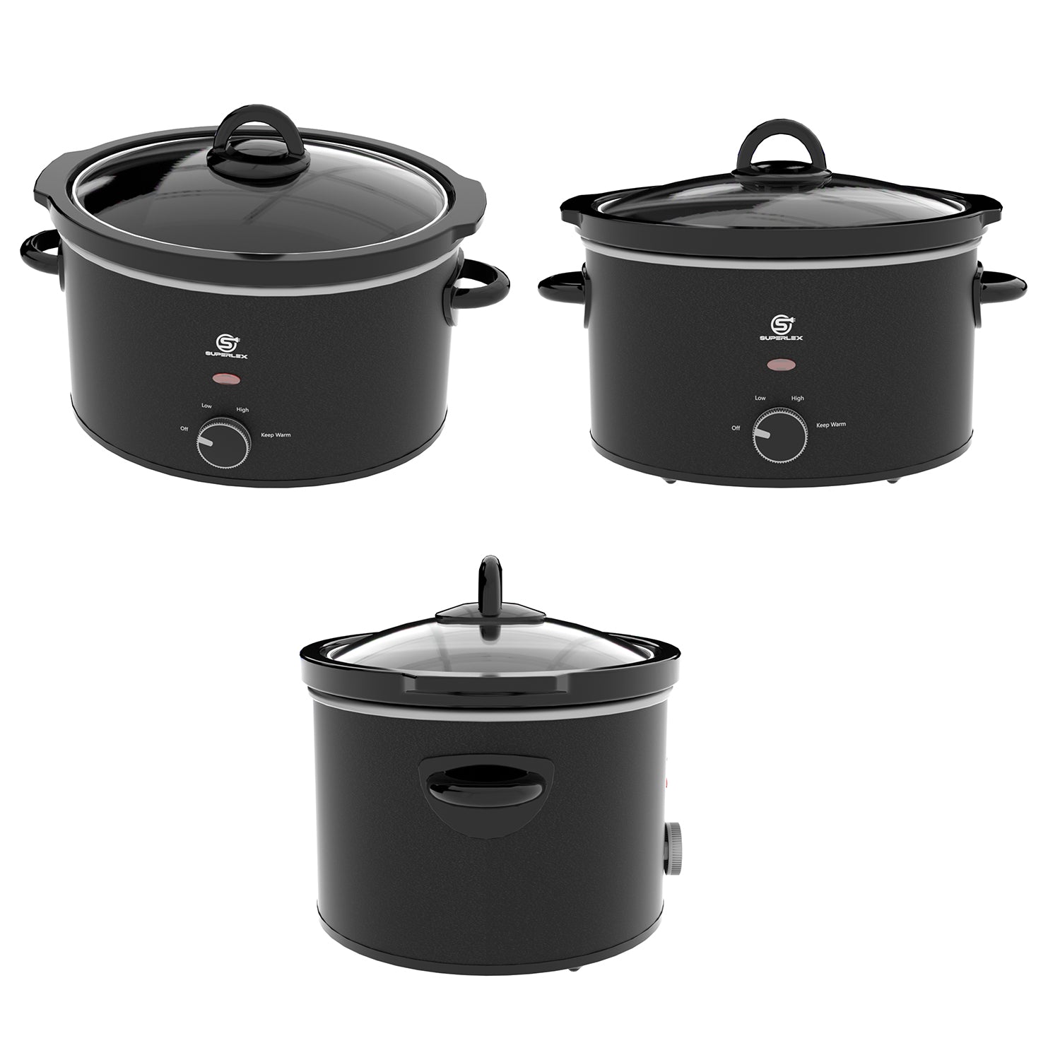 3.5L Oval Slow Cooker with Ceramic Pot – Energy Efficient & Multi-Function