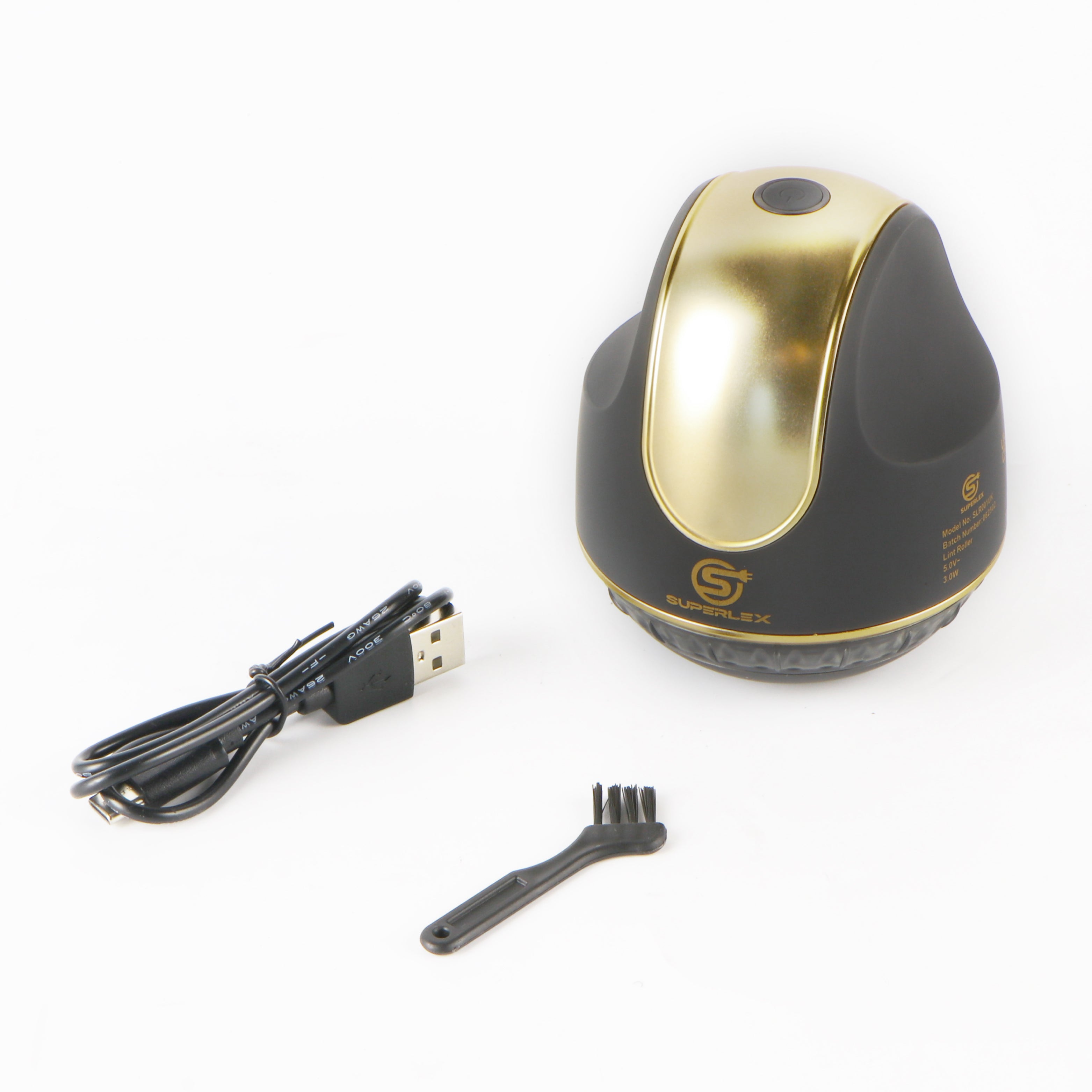 Electric Lint Roller – 3-Needle Blade, DC Motor, USB Type-C Rechargeable