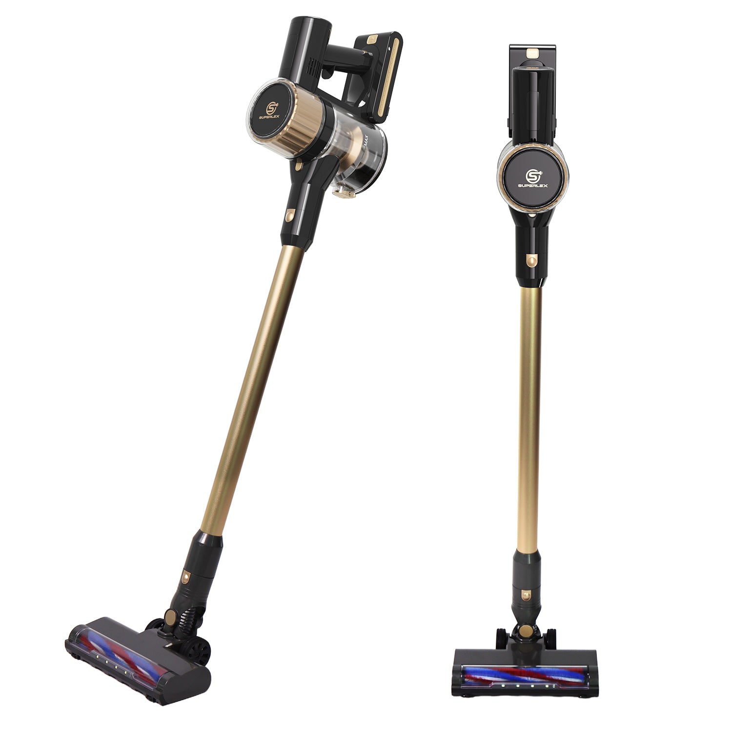 2-in-1 Cordless Vacuum Cleaner – 150W Powerful Suction with 700ml Dust Tank & Adjustable Runtime