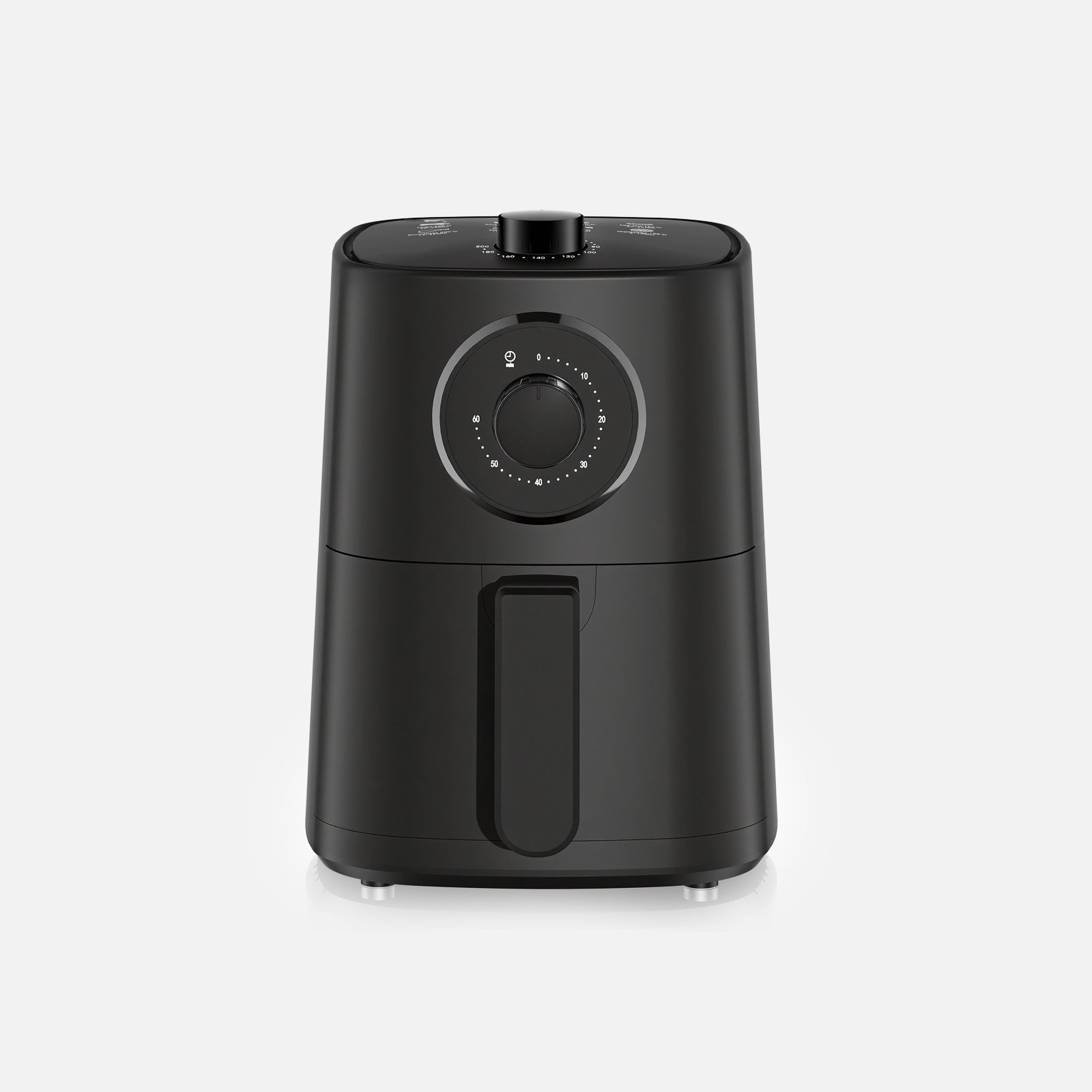2.5L Manual Air Fryer with Adjustable Temperature Control
