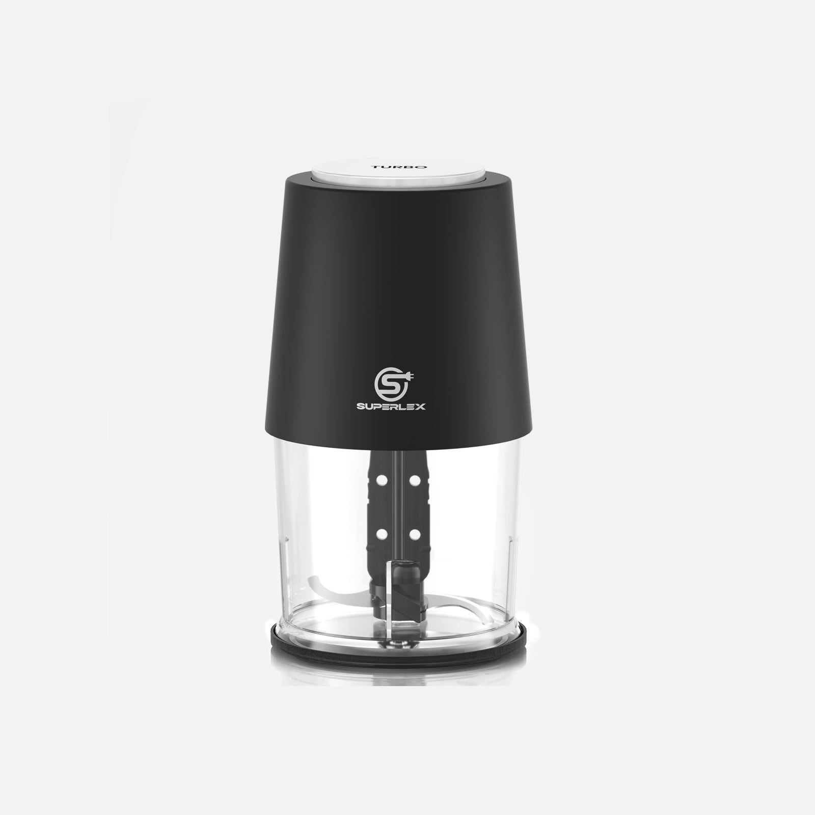 260W Mini Chopper with 500ml Jar & Dual Speed Turbo Function